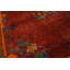 Antique Art Deco Medium Wool Red Rug
