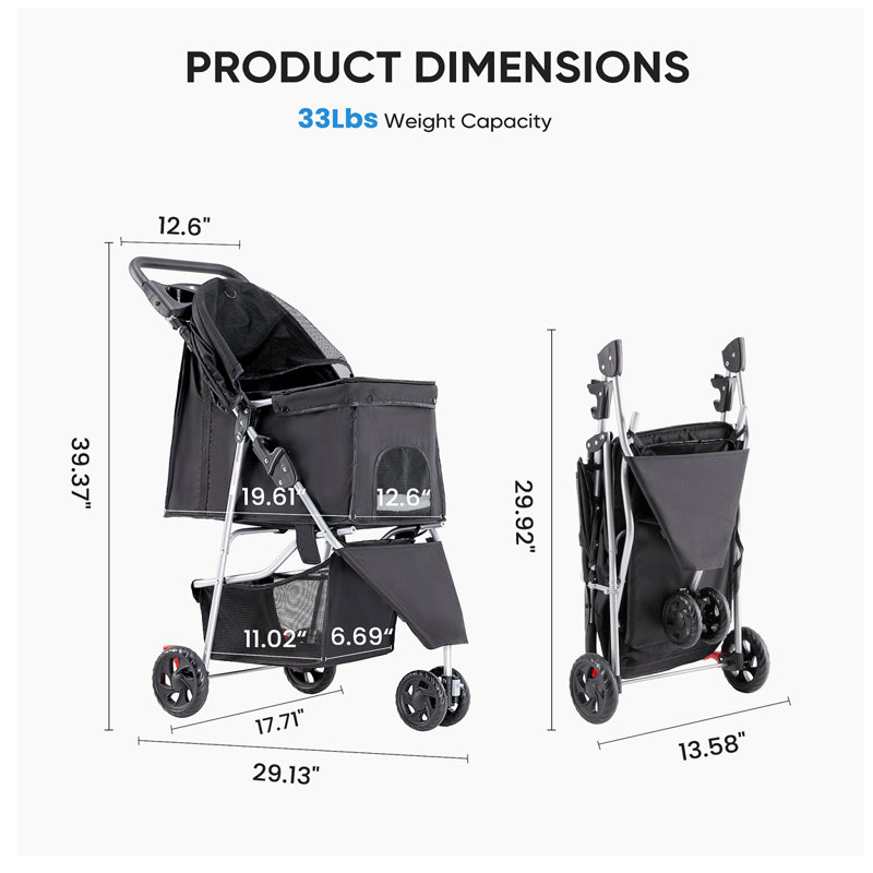 Pet Stroller For Dogs