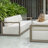  Remsen Outdoor Gray Sofa