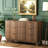 47" Double Row 6-Drawer Grid Chest Dresser-2119933138