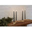 1.75" Wood Tabletop Candelabra