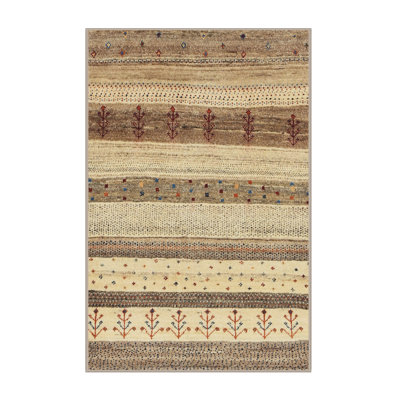 Tapis beige / gris