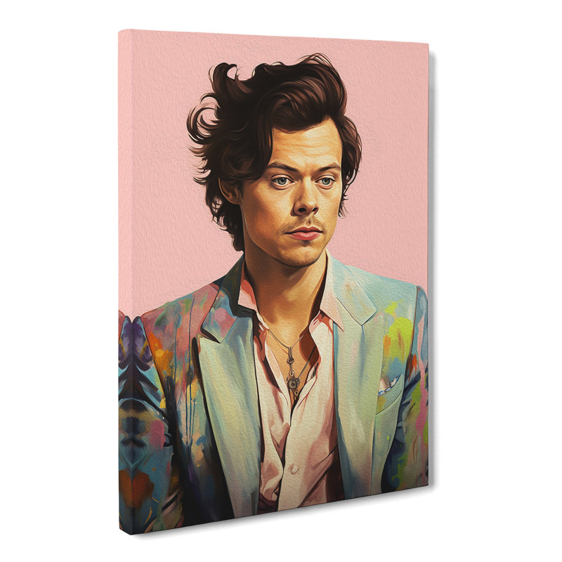 Harry Styles Digital - Print, 50cm H x 35cm W x 3cm D