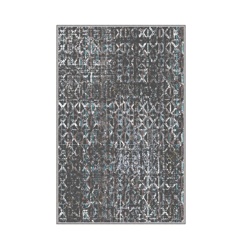 Premium Hall Carpet, 31.5 x 78.7 Inches | 100% Polyester, Antibacterial | 0.04 in Pile Height, Non-Slip Underside, Machine Washable | 3D Digital Printing | Ideal for Living Room & Entryway, Easy Maintenance