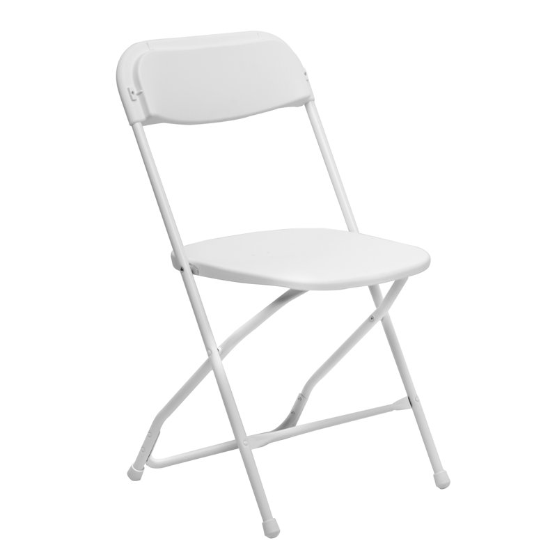 Ensemble de 100 chaises empilables en plastique