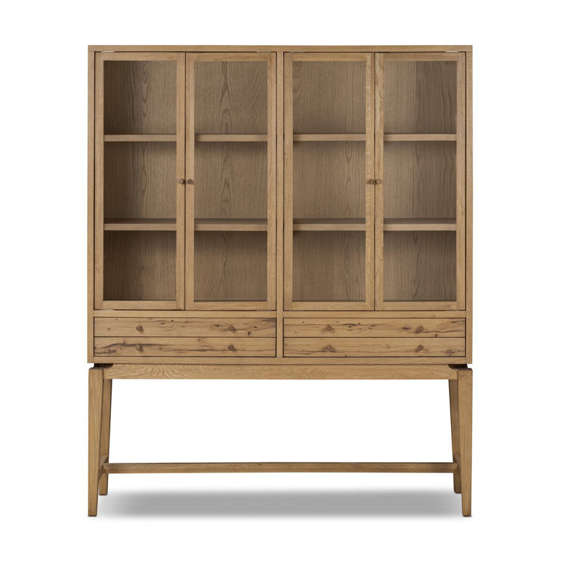 Bergstrom Display Cabinet, Light Brown