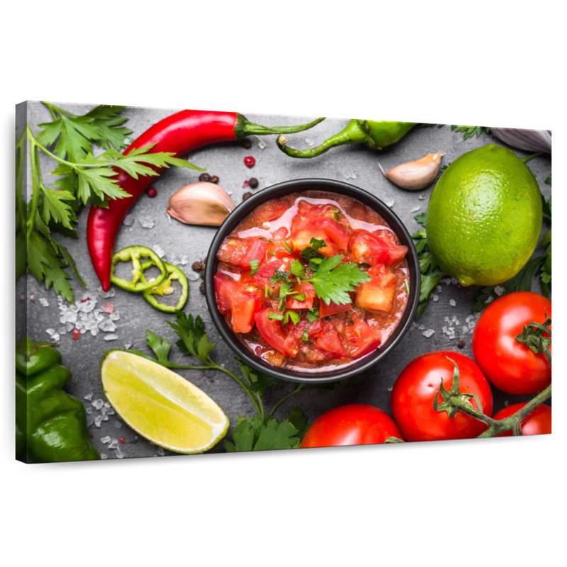 Yarlin African Cooking Spices, 24" H x 36" W