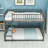 Full XL Over Queen Wood Bunk Bed With Guardrails, Detachable Design-1260808290