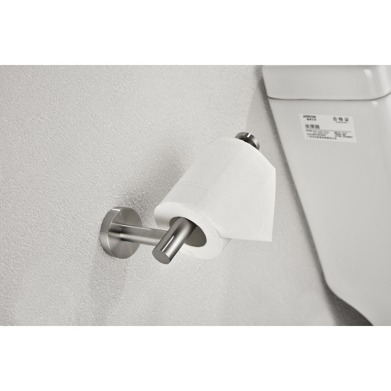 Ensemble de porte-serviettes de salle de bain en acier inoxydable 6 pièces, H 1,97 po x l 23,62 po x P 3,07 po