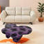 Table basse en forme de papillon avec texture faux travertin-1482264107