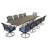 Rectangular 10 - Person Dining Set-112648403
