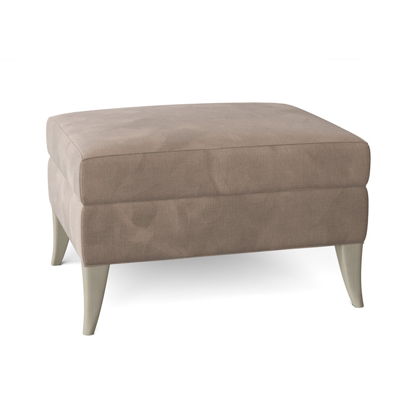 Kyle 26.5" Wide Rectangle Standard Ottoman, Hazelnut (8794 17), Almond Buff
