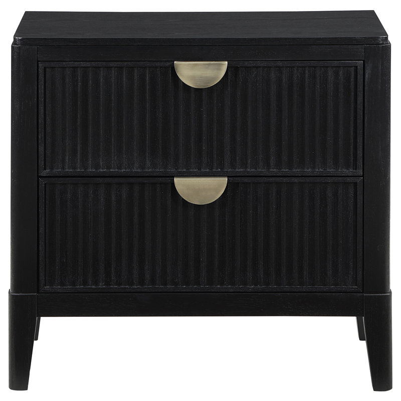 Table de chevet 2 tiroirs Mason