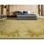 Wool Floral Area Rug in Gold-74939267