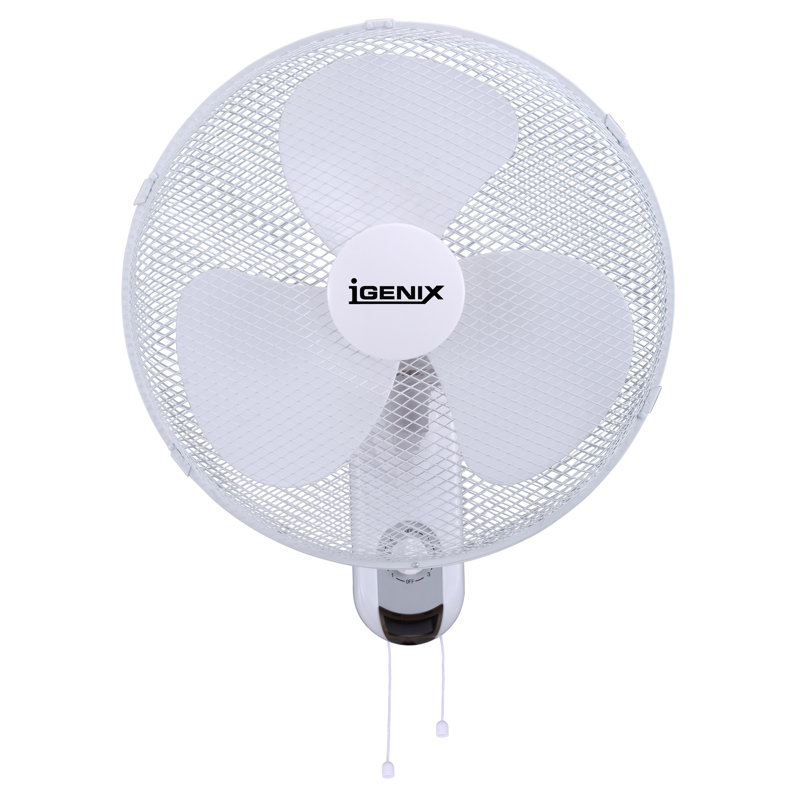 Igenix 16 Inch Wall Mounted Fan White