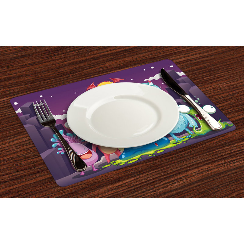 Polyester Kids Rectangle Placemat