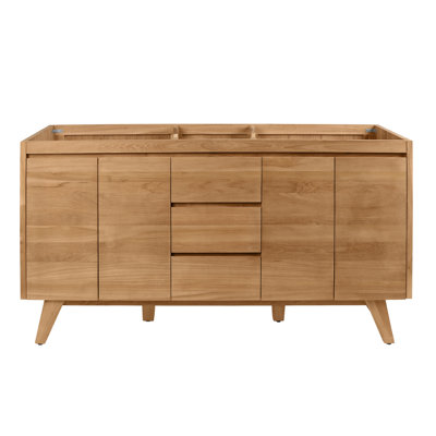 Coventry 60'' W Double Bathroom Vanity Base