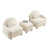 Beige White