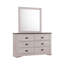 Commode de chevet contemporaine à six tiroirs-361444049