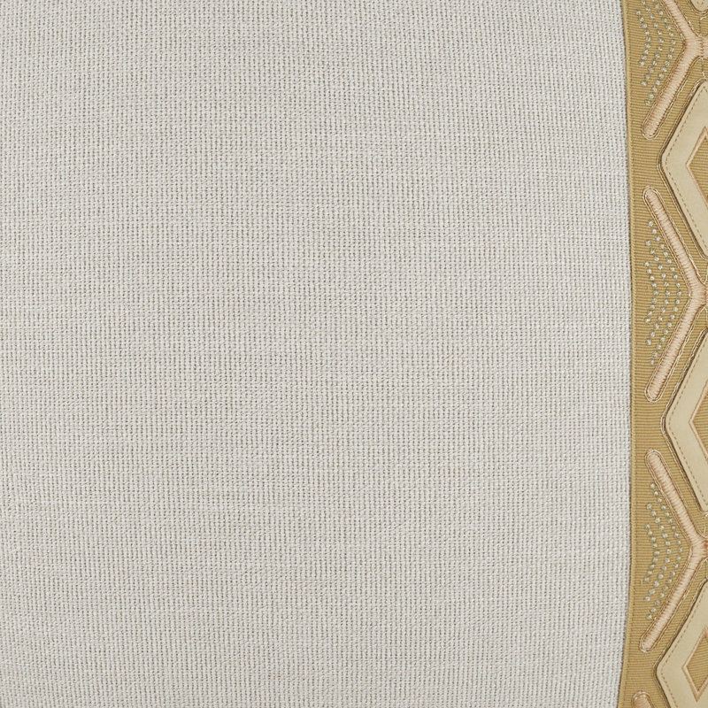 Rochelle Pillow Cover & Insert, Birch, Square 22"