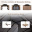 15 Ft. W x 13 Ft. D Wood Grain  Aluminum Patio Gazebo-121540243