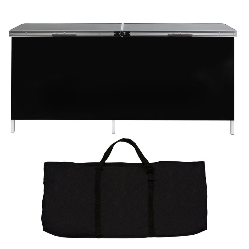 Guerrera Rectangular Outdoor Folding Bar Table