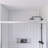 60 In. W X 72 In. H Double Sliding Semi-Frameless Shower Door-109069754