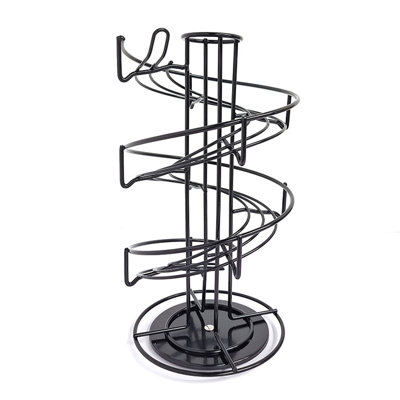 360° Rotatable Spiral Wire Coffee Capsule Holder