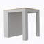 Table de salle à manger rectangulaire 1 pièce sans chaise