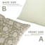 Housse de coussin en coton fabriquée à la main de luxe Fab Divine pour ajouter chaleur et élégance - 6 Kamal-170694880-170694904