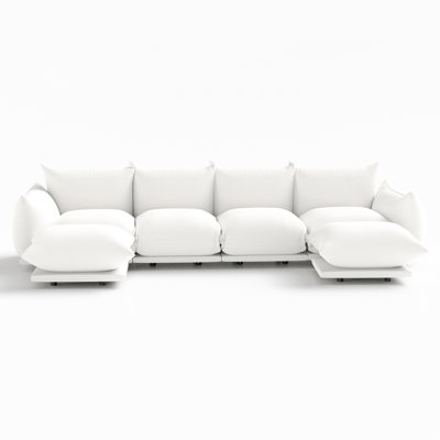 Canapé modulaire rembourré de salon Khameron 