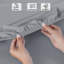 Tanvish Luxury Microfiber Fitted Sheet - 40 cm Deep Pocket, Ultra-Soft - Wrinkle-Free and Easy Care-1751870255-1751870261