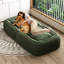 Lit rembourré pliable pour adultes et animaux de compagnie, avec 5 positions de confort réglables - 2 coussins moelleux-38130097