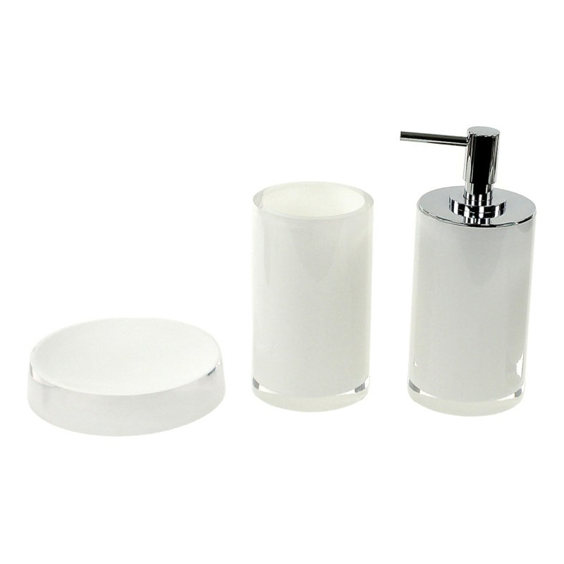 Ensemble d'accessoires de salle de bain 3 pièces Parkgate, Rouge rubis