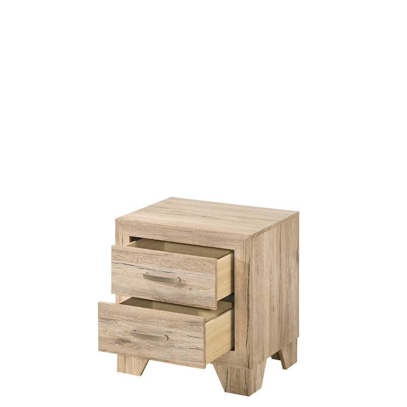 Table de chevet contemporaine 2 tiroirs