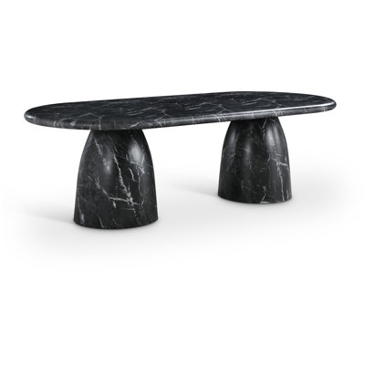 Chemene Finished Indoor/Outdoor Concrete Dining Table