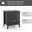 Abdülsamet Modern Wooden Nightstand with 3 Drawers-1071467758