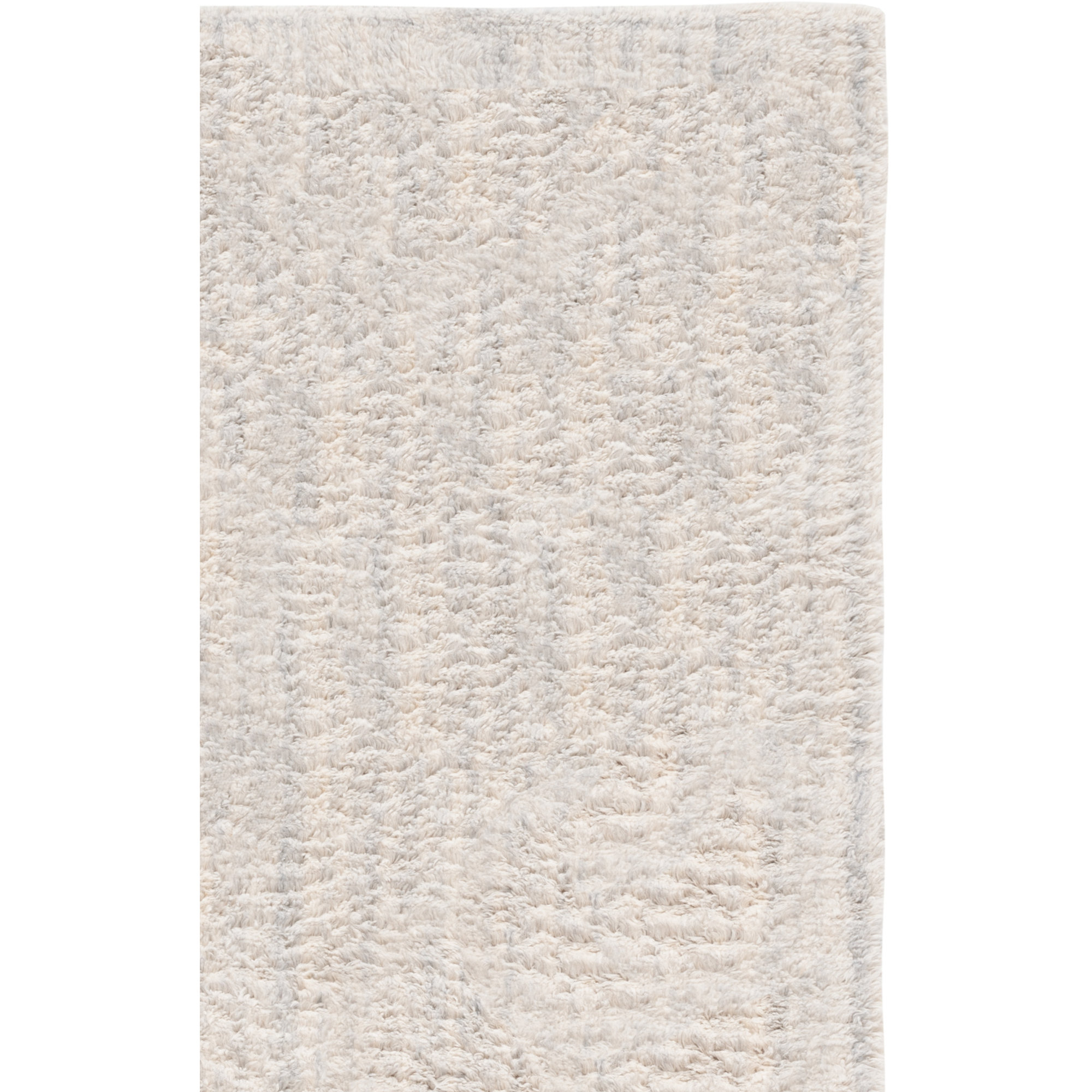 Humberly 703 Area Rug In Silver / Ivory, Rectangle 3' x 5'