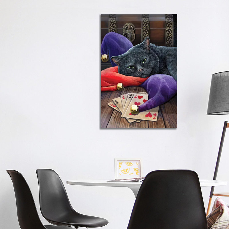 Jester by Lisa Parker - Wrapped Canvas Gallery-Wrapped Canvas Giclée, 101.6 cm H x 66.04 cm W x 3.175 cm D