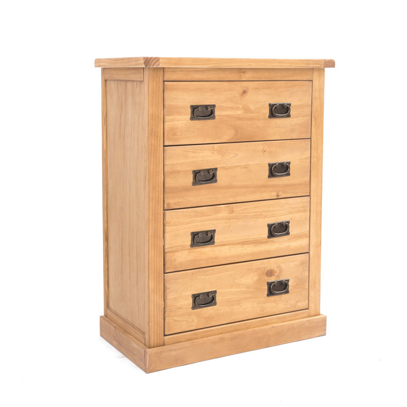 Nagle 70cm W 4 - Drawer Chest of Drawers, Squared