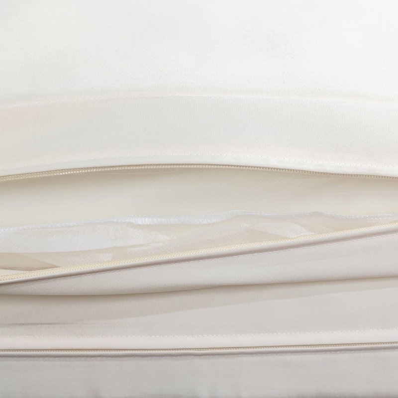 Coussin de chaise longue Broadway / Ian (trois plis), Crème, crème