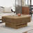 Coffee Table With Adjustable Storage Function