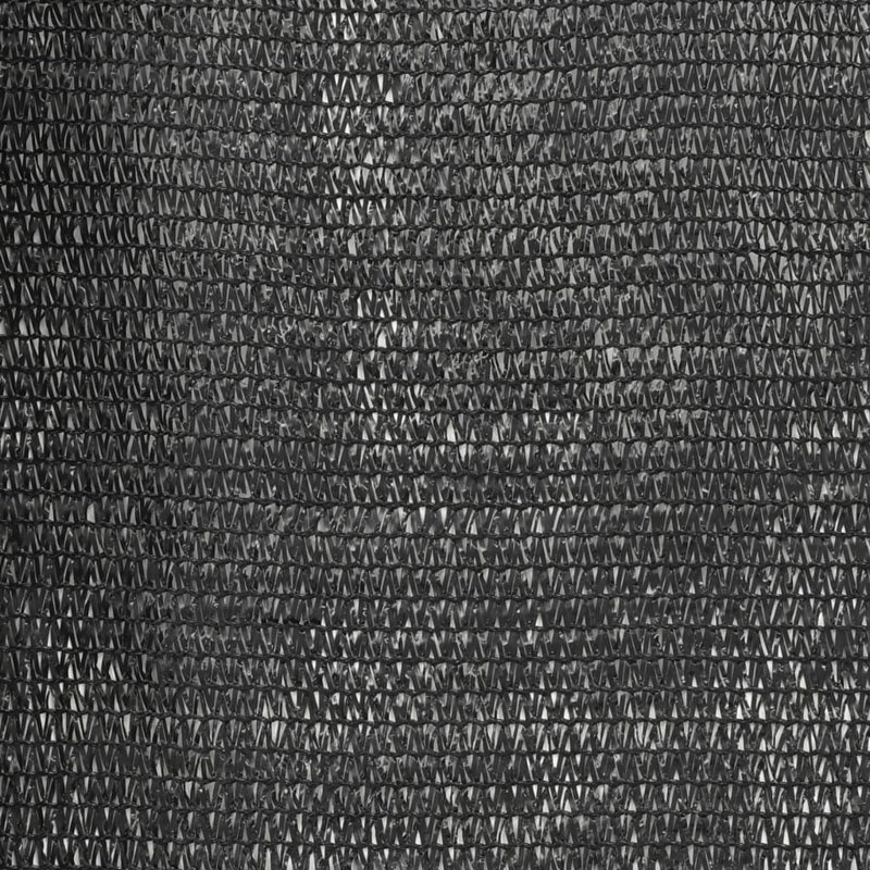 Bandini High-density Polyethylene Screen for Pergola, Black, 78.7" W x 393.7" L