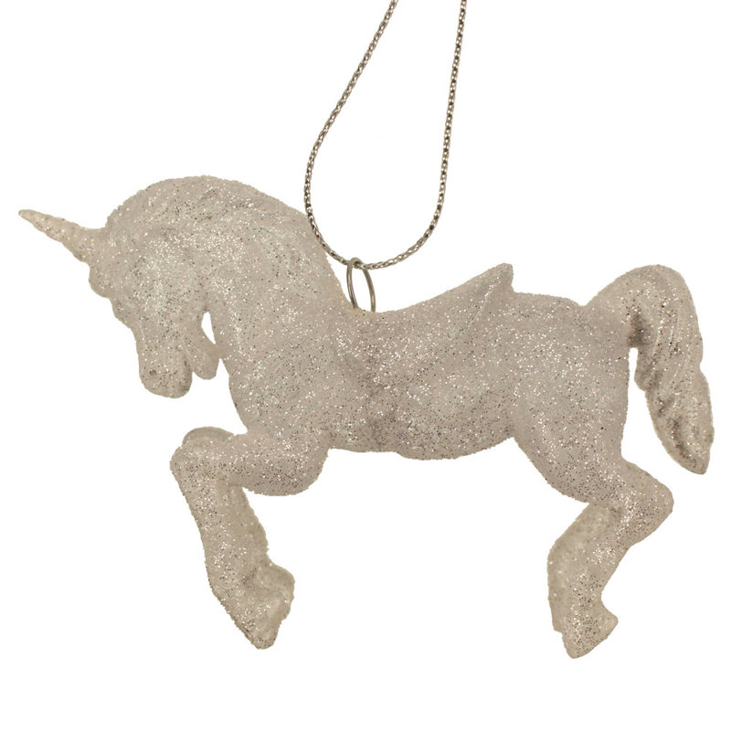 10cm Animals Hanging Figurine Ornament, Clear