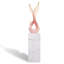 Rose + or + résine blanche en forme libre + objet décoratif en marbre-132392620