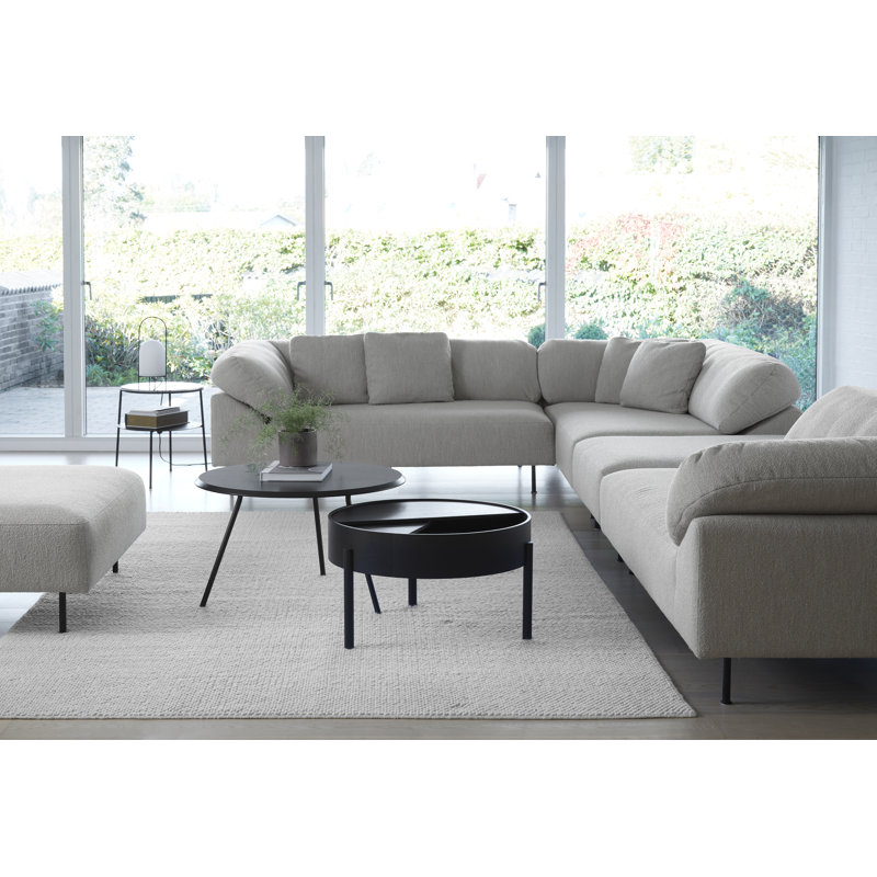 Off White Tact Rug, Rectangle 5'5" x 7'8"