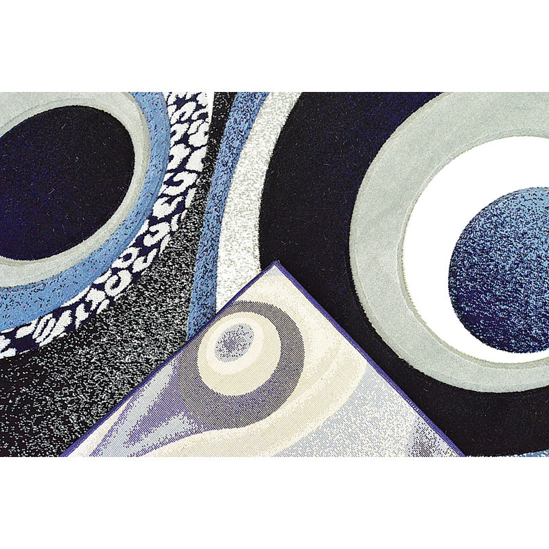 Mccampbell Performance Abstract Indoor Rug, Rectangle 9'2" x 12'5"