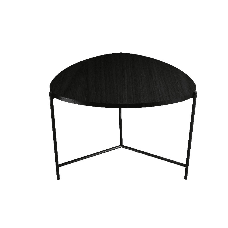 Table basse Clean Accord, H 16,93 po x L 23,62 po x l 23,62 po, Gris anthracite