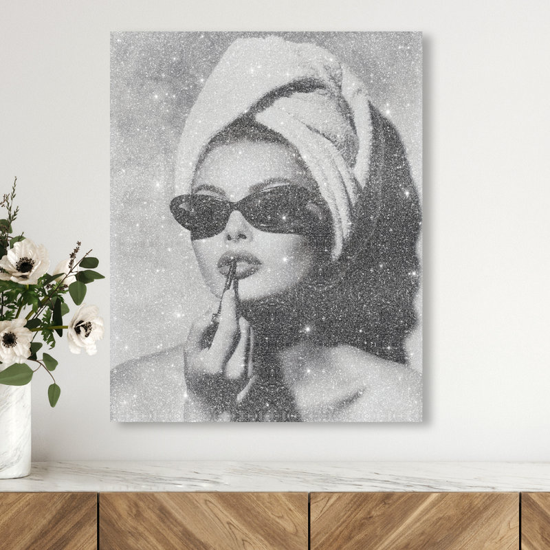 Retro Vanity Vibe Print by Oliver Gal, 20"H x 24"W, Gallery Wrapped