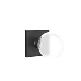 Passage Bristol Crystal Knob with Square Rose